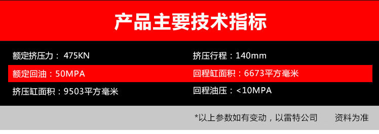 擠壓機參數(shù)